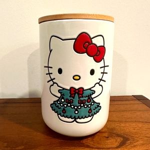 Hello kitty christmas jar